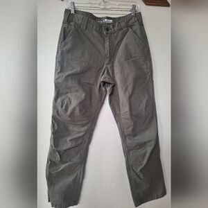 Carhartt Double Knee Canvas Relaxed Fit Pants Olive Men’s 31x30